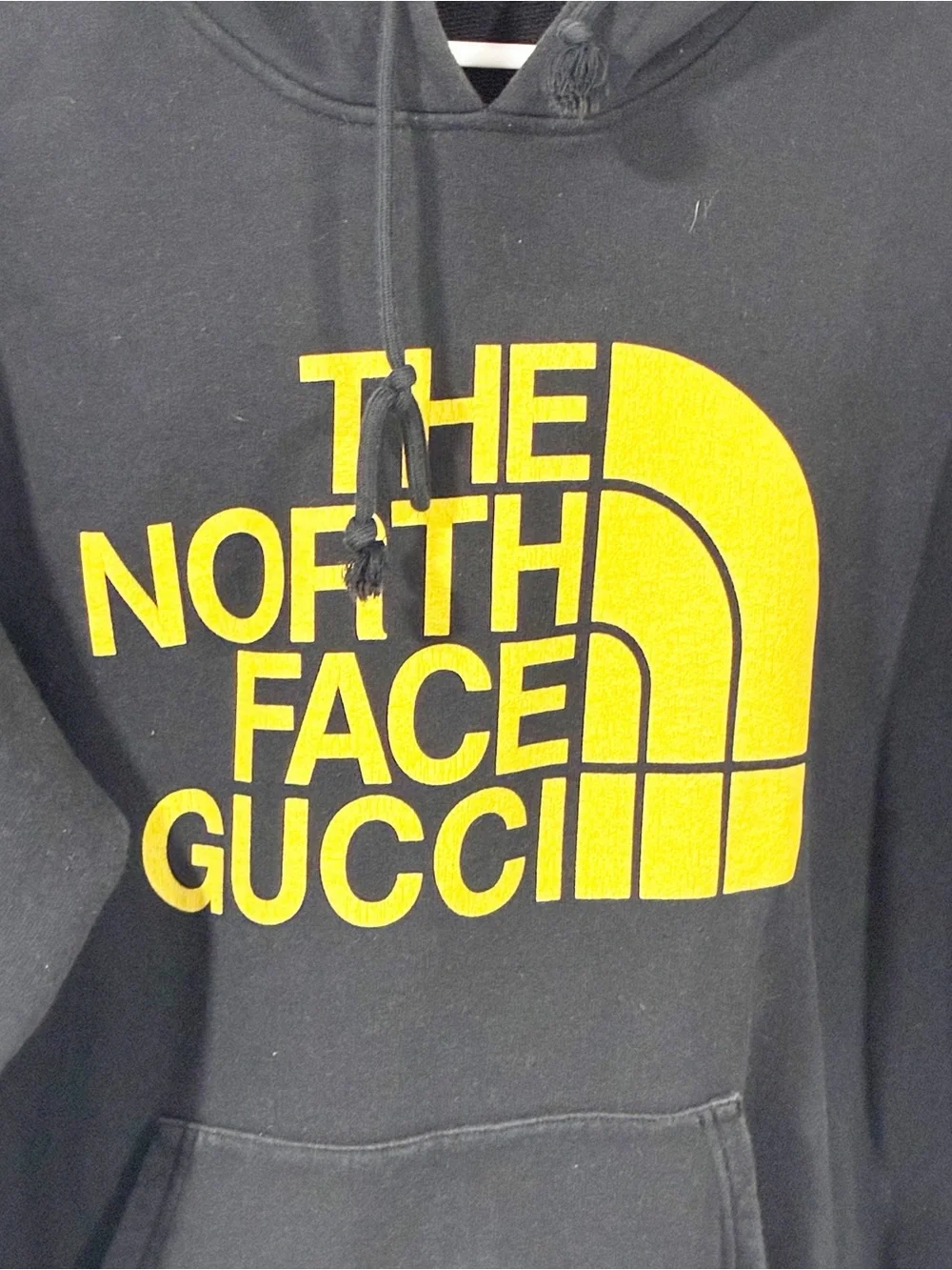 Gucci sweatshirt north yellow